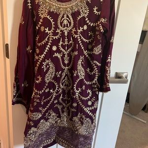 2 piece pakistani dress